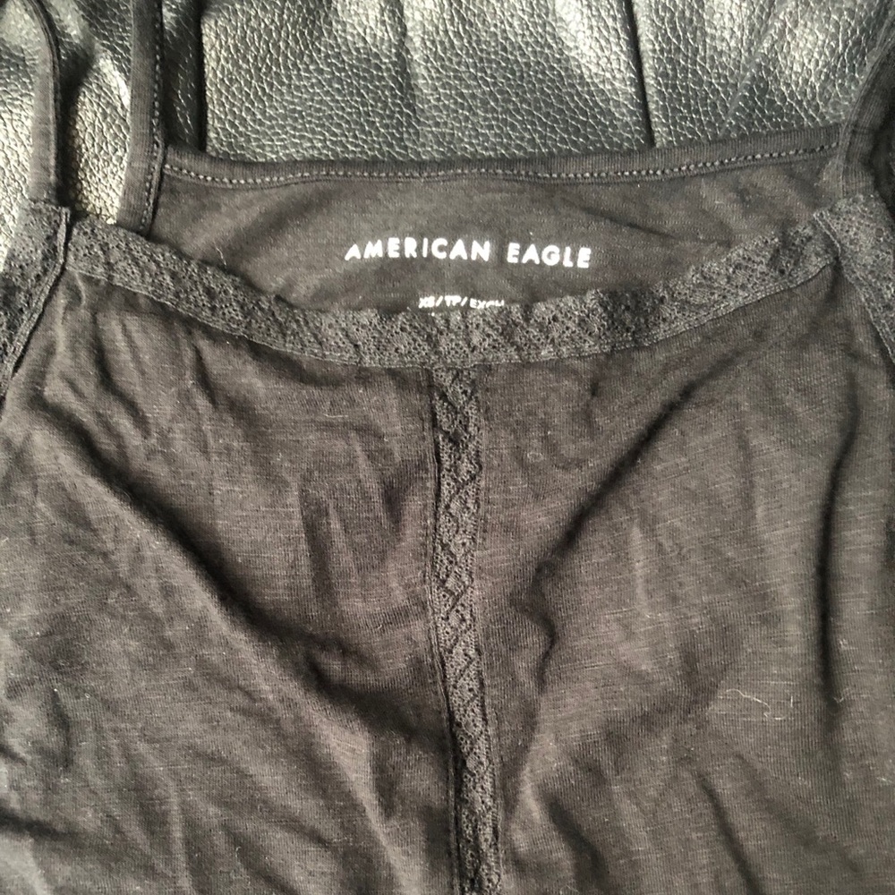 American Eagle Black Tank Top Sz XS